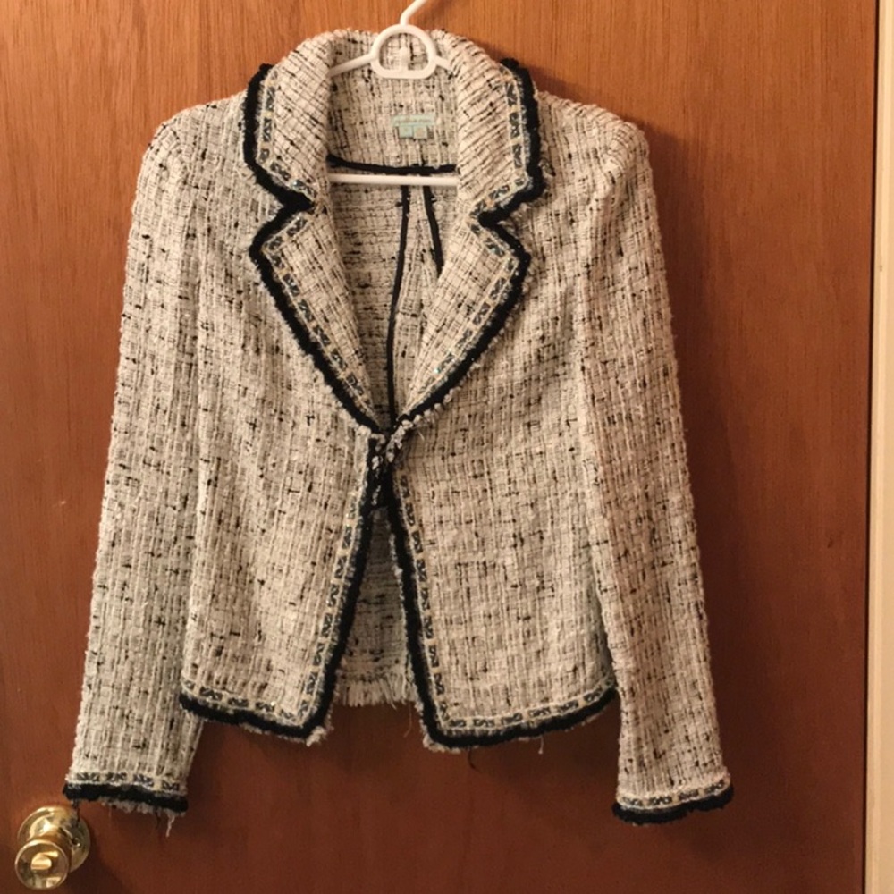 Cynthia Rose Fringe & Bead Jacket